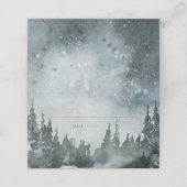 Woodland Forest Place Card Plaatskaartje (Buitenkant ongevouwen)