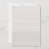 Woodland Forest Sparkle Baby shower Invitation (Achterkant)