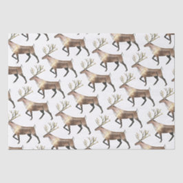 Woodland Forest Stag Reindeer Tissue Paper Tissuepapier