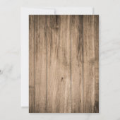 Woodland, Forest Verjaardag Uitnodiging met Foto (Achterkant)