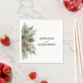 Woodland Forest Wedding Green Servet (Insitu)