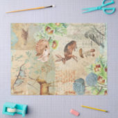 Woodland Forest Wildlife Rabbit Deer Decoupage Tissuepapier (Craft)