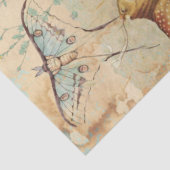 Woodland Forest Wildlife Rabbit Deer Decoupage Tissuepapier (Detail)