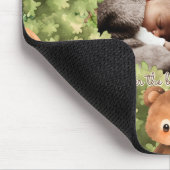 Woodland foto beste nieuwe vader ooit muismat (Hoek)