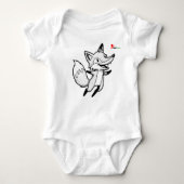 Woodland Fox Baby Bodysuit (Voorkant)