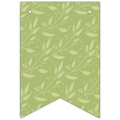 Woodland Fox Baby shower Bunting Flags Vlaggetjes (Tweede vlag)