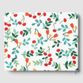 Woodland Fox Baby shower gastenboek (Achterkant)