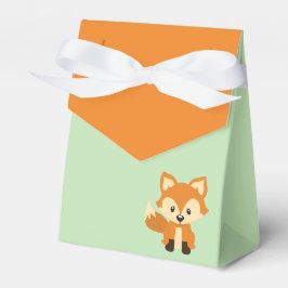 Woodland Fox Baby shower Treat Favoriet Dozen Bedankdoosjes