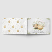Woodland Fox | Baby shower van bosdieren Gastenboek (Volledig)