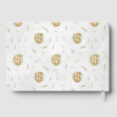 Woodland Fox | Baby shower van bosdieren Gastenboek (Achterkant)