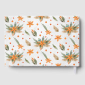 Woodland Fox | Baby shower van bosdieren Gastenboek (Achterkant)