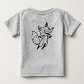 Woodland Fox Baby T-shirt (Achterkant)