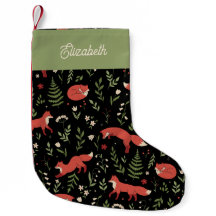 Woodland Fox Botanische Gepersonaliseerde Kinderen