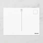 Woodland Fox Briefkaart | Schattigee Forest Animal (Achterkant)