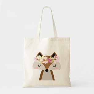 Woodland Fox canvas tas