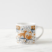 Woodland Fox Custom Espresso Cup Kop (Rechts)