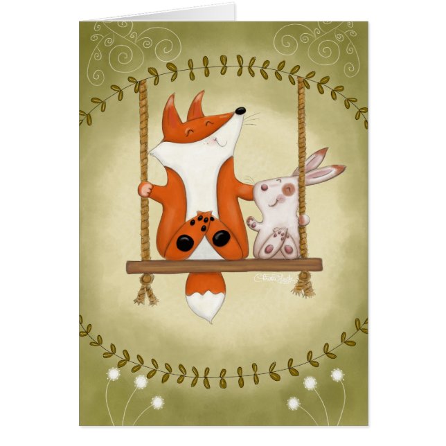 Woodland Fox en Bunny Swing (Voorkant)