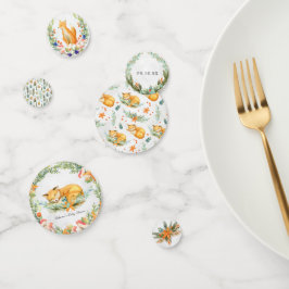 Woodland Fox | Forest Animal Party Confetti