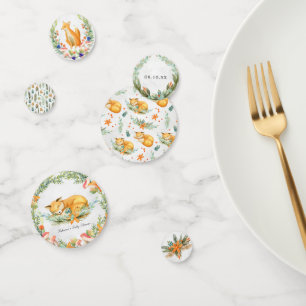 Woodland Fox   Forest Animal Party Confetti