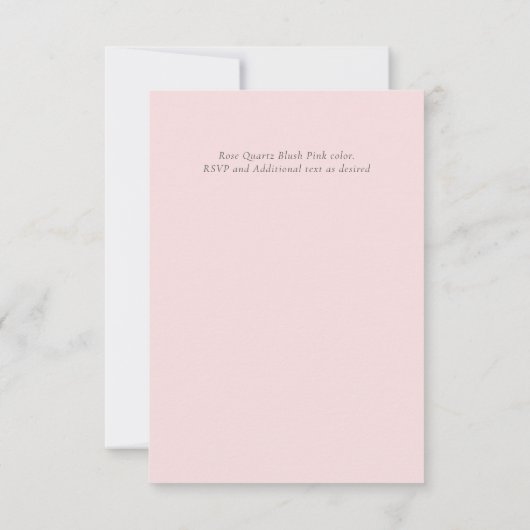 Woodland Fox Girls Christening Invites Baptism (Achterkant)