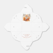 Woodland Fox Green Waterverf Leaf Baby shower Bedankdoosjes (Uitgevouwen)
