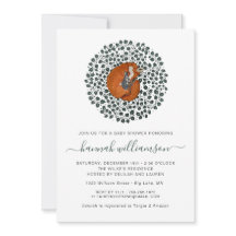 Woodland Fox & Haas | Bos Baby Shower