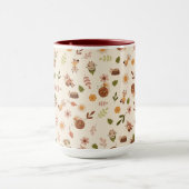 Woodland Fox Herfst thema neutraal Mok (Midden)