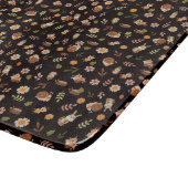 Woodland Fox Herfstthema Donker Snijplank (Hoek)