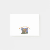 Woodland Fox Kind Post-it Notes (Voorkant)