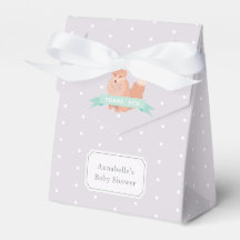 Woodland Fox Kleur Bewerkbare Baby shower geschenk