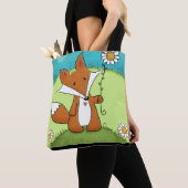 Woodland Fox Little Love voor jou Tote Bag (Dichtbij)