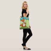 Woodland Fox Little Love voor jou Tote Bag (Op model)