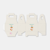 Woodland Fox met ballonnen Bedankdoosjes (Uitgevouwen)