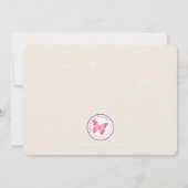 Woodland Fox met ballonnen Kaart (Achterkant)