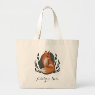 Woodland Fox Nursery Animal Grote Tote Bag