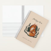 Woodland Fox Nursery Animal Notitieboek (Binnen)