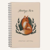 Woodland Fox Nursery Animal Notitieboek (Voorkant)