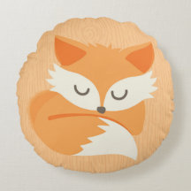 Woodland Fox Oranje Children's Pillow