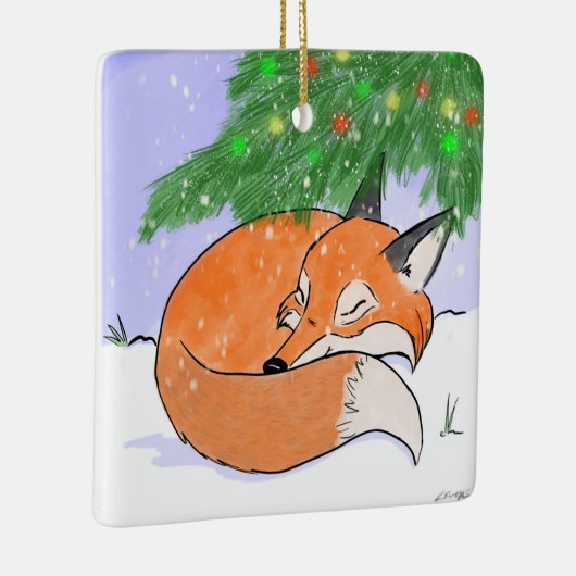 Woodland Fox Ornament (Rechts)