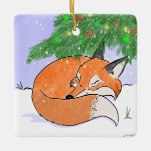 Woodland Fox Ornament