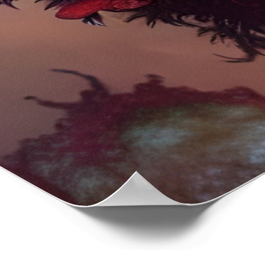 Woodland Fox Poster (Hoek)