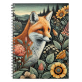 Woodland Fox Spiral Notitieboek | Leuk dier-thema (Voorkant)