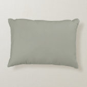 Woodland Fox Whimsical Floral Waterverf Accent Kussen (Achterkant)