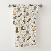 Woodland Friends Bad Handdoek (Insitu)