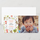 Woodland Friends Foto Elke keer bedankt (Voorkant / Achterkant)