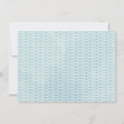 Woodland Friends geboorte aankondiging jongen (Achterkant)