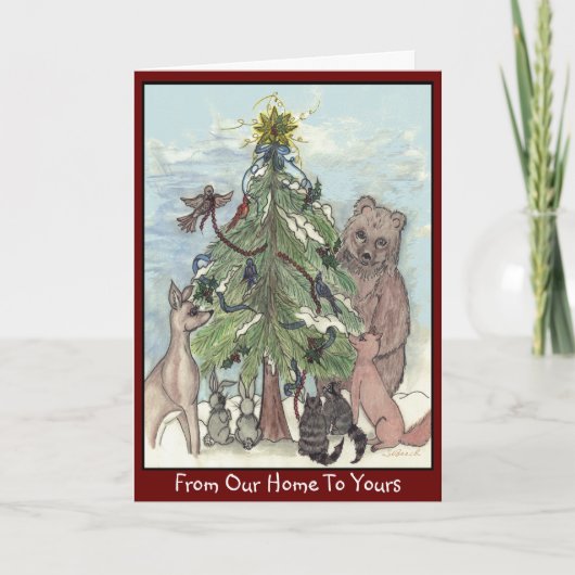 Woodland Friends Kaart (Voorkant)