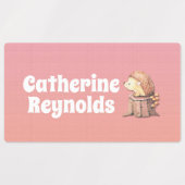 Woodland Friends: Kinder labels ingesteld (Design 2)