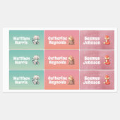 Woodland Friends: Kinder labels ingesteld (Vel)