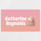 Woodland Friends: Kinder labels ingesteld (Design 2)